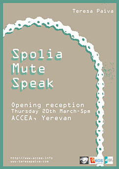 Read more about the article Exhibition of Teresa Paiva in ACCEA, Yerevan