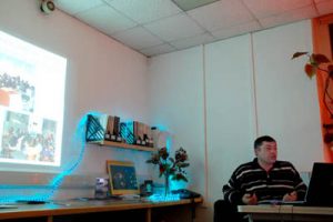 Read more about the article Talk at the ISIS Arts’s office