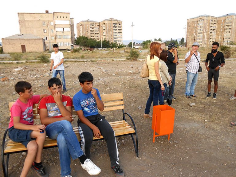 Read more about the article Gyumri Public Art Huddle 2014
